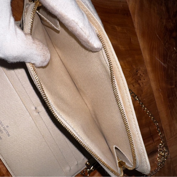 LV Damier Azur Insolite Wallet converted vintage - Picture 12 of 15